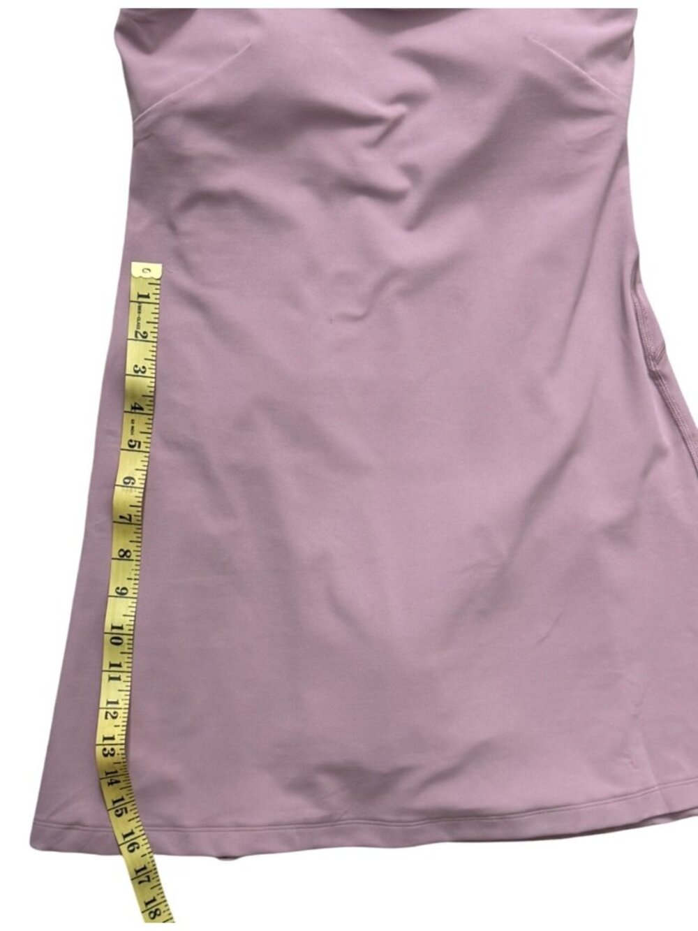 Lululemon Align Dress Rose Blush Size 6 Built-In Bra & Shorts W1EIOS RSBL NWT - Picture 16 of 16
